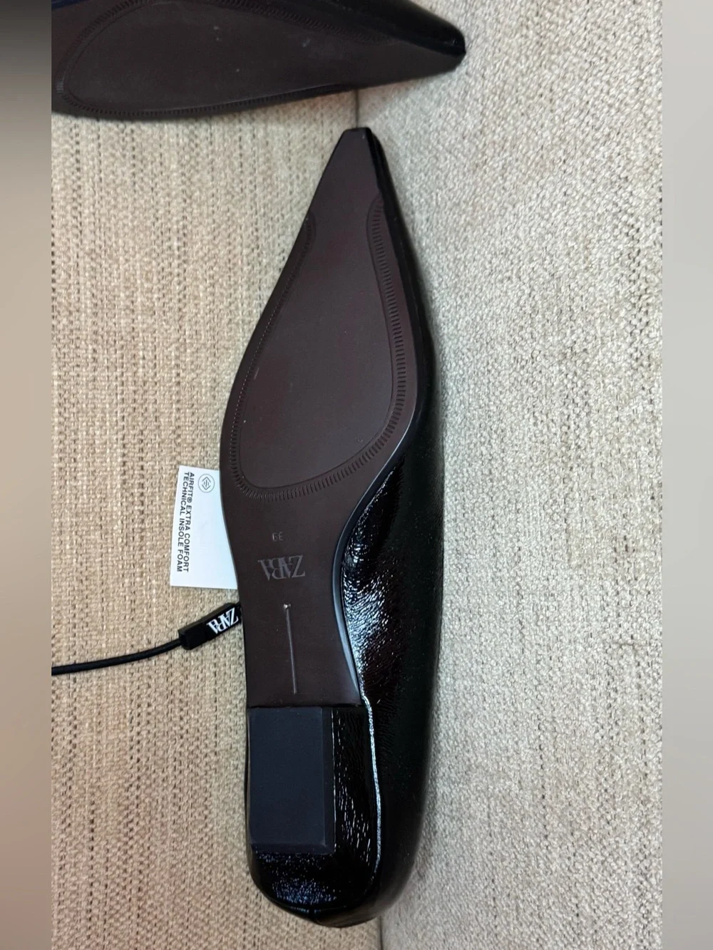 NWT Zara Limited Edition “Claudette” Flats